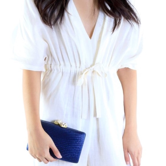 KAYU Handbags - KAYU Turquoise Clutch with Strap